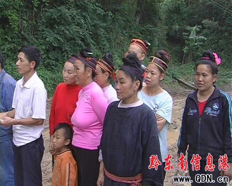 臺江一萬條冷水魚苗在深山苗寨展歸村落戶