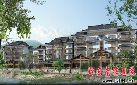 雷公山下的“歐洲小城”將添新景(圖)