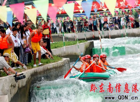麻江國家皮劃艇訓練基地對公眾開放(組圖)