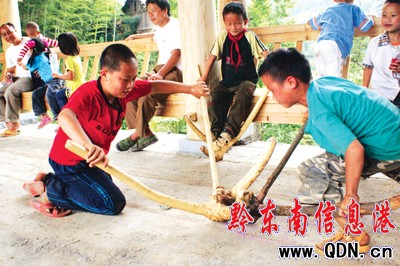 錦屏魁膽 舉行北侗民俗展演(圖)