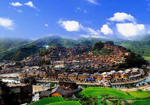 雷山西江千戶苗寨 人間天堂(圖)