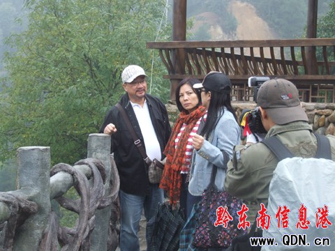香港著名導(dǎo)演徐小明到西江進(jìn)行電影拍攝活動(dòng)