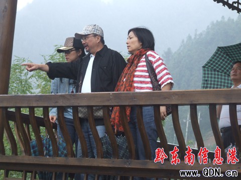 香港著名導(dǎo)演徐小明到西江進(jìn)行電影拍攝活動(dòng)