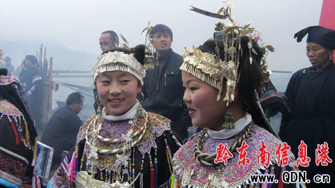黎平花衣苗族歡度牯藏節(組圖)