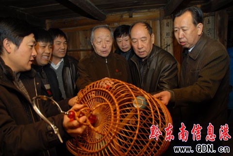 非物質文化遺產保護工作督導組蒞臨丹寨考察