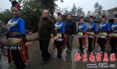 非物質文化遺產保護工作督導組蒞臨丹寨考察