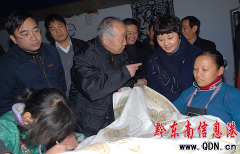 非物質文化遺產保護工作督導組蒞臨丹寨考察