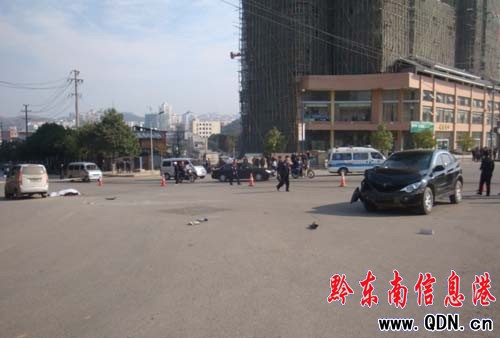 環城西路發生交通事故 一人死亡(組圖)