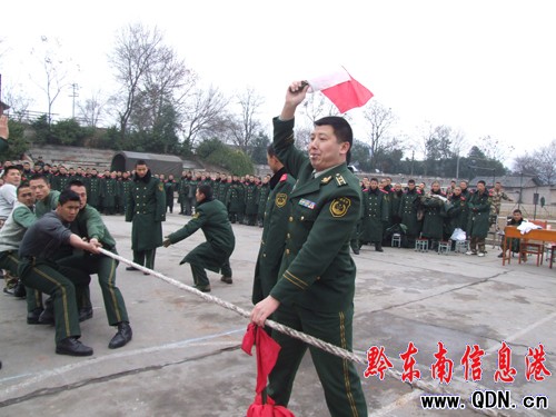 州武警支隊春節文體活動如火如荼(組圖)