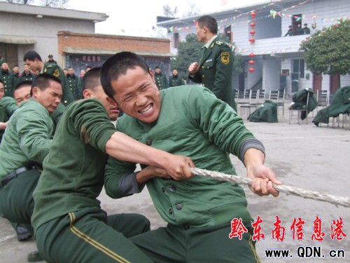 州武警支隊春節文體活動如火如荼(組圖)