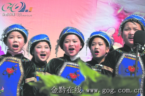 天柱民歌賽6萬人參與互動(圖)