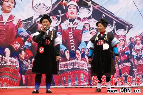 苗族情歌陶醉了閻肅:大小情歌賽 唯你最特別(圖)