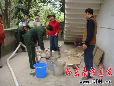 高速公路缺水面臨停工 消防送水保生產(chǎn)(圖)