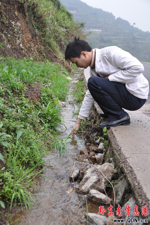 連夜暴雨村民喜 天寒難耐春耕熱(圖)