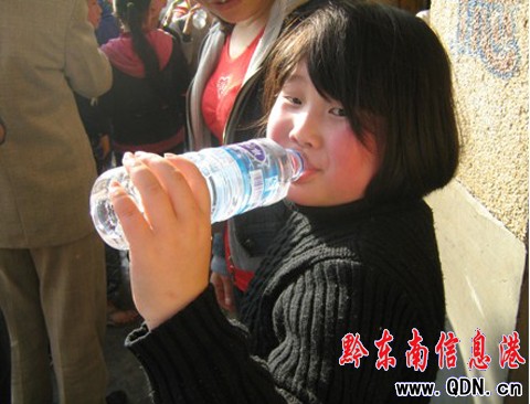 北京師范大學為我州黎平旱災區募捐(圖)