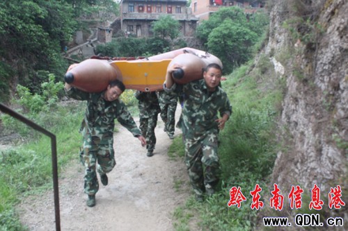 清水江凱里河段現(xiàn)今年首例游泳溺亡事件(圖)