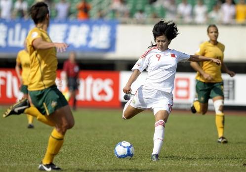 女足亞洲杯中國1-0澳洲小組第一出線