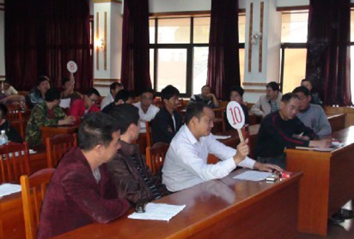 黃平2010年第一批商品材拍賣價創(chuàng)新高(圖)