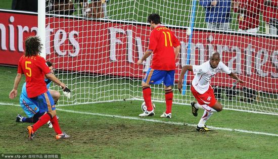 組圖:冷門!最大冷門!西班牙0-1不敵瑞士