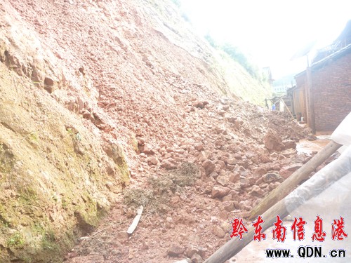 從江縣遭受暴雨襲擊 86324人受災(組圖)