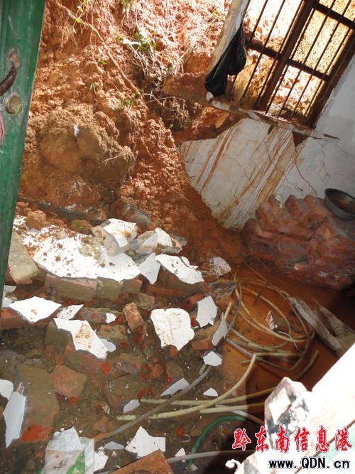 從江縣遭受暴雨襲擊 86324人受災(組圖)