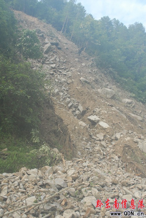 從江縣遭受暴雨襲擊 86324人受災(組圖)