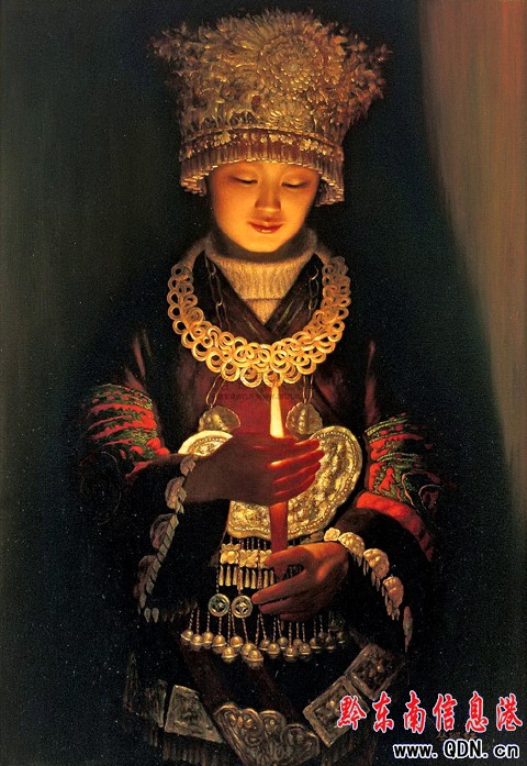 多彩貴州醉倒畫家 兩幅油畫賣出32萬高價(組圖)