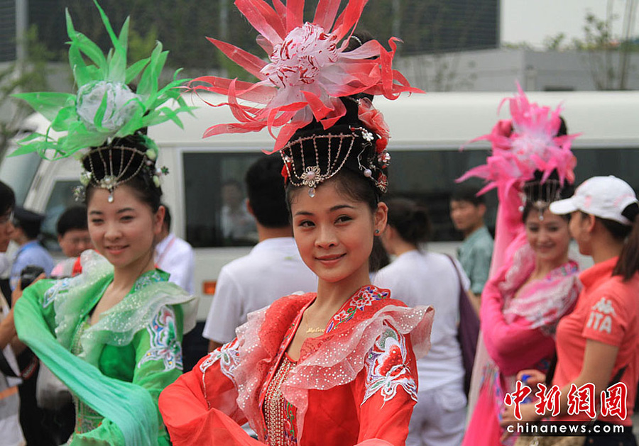 世博安徽活動(dòng)周巡游活動(dòng)多姿多彩