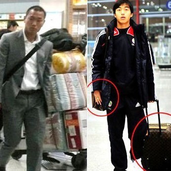 朝鮮背編織袋勇闖南非 國(guó)足背LV情何以堪(圖)