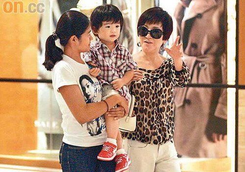 張柏芝自曝Lucas常亂叫媽媽(圖)