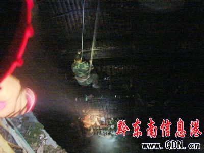 男子溺水被卡水電站閘門 錦屏消防成功打撈