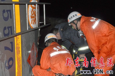 凱麻高速路上三車連環撞 麻江消防成功處置