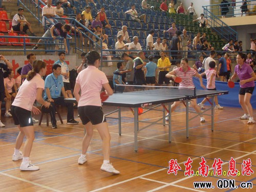 七運會兵乓球比賽首枚金牌誕生(圖)