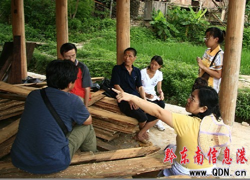 北京、中央民族等大學學生到劍河考察文化遺產(圖)