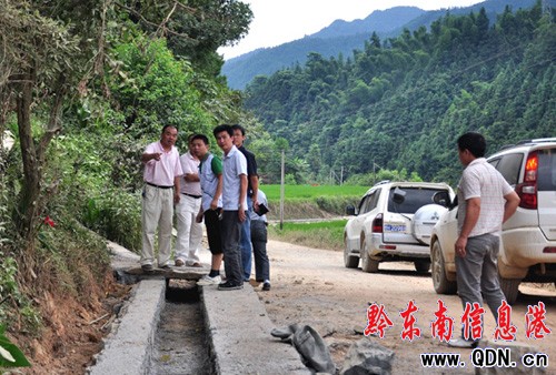 三板溪庫區通鄉油路改建工程抓緊推進(圖)