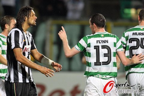 組圖:歐聯杯尤文輕松晉級 皮耶羅彩虹橋破門