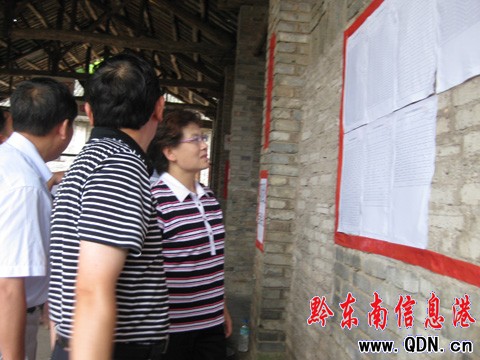 黔東南州委副書記韓卉到爐山調研烤煙情況(組圖)