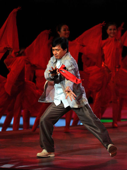 組圖:成龍武博會大秀功夫 李連杰現(xiàn)場助興