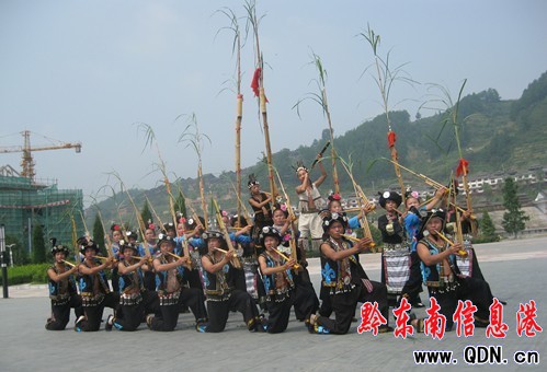 雷山南猛《搓敢嬉對》將參加省七屆民運會(圖)