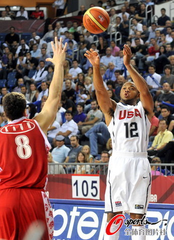 組圖:美國滅俄羅斯進四強 杜蘭特33分創新高