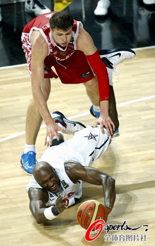 組圖:美國滅俄羅斯進四強 杜蘭特33分創新高