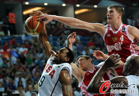 組圖:美國滅俄羅斯進四強 杜蘭特33分創新高