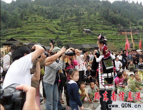臺江“交宮民族旅游村”揭牌 喜迎四方賓朋(組圖)