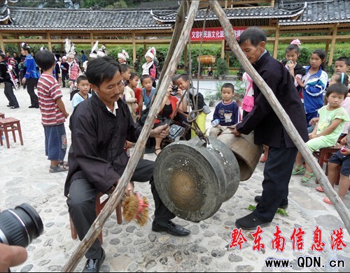 臺江“交宮民族旅游村”揭牌 喜迎四方賓朋(組圖)