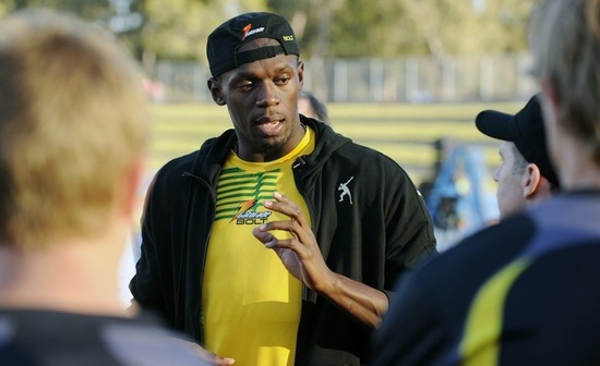 悉尼奧運十周年 博爾特耍寶作秀來助興(組圖)