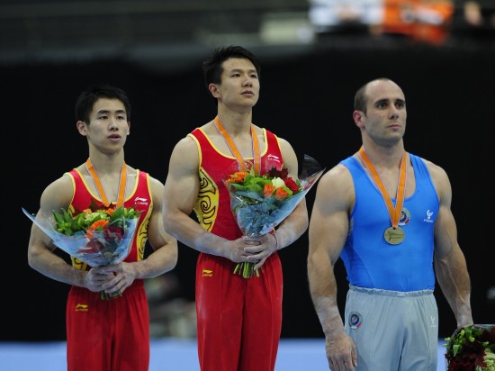 世錦賽吊環陳一冰嚴明勇包攬冠亞 中國四連冠