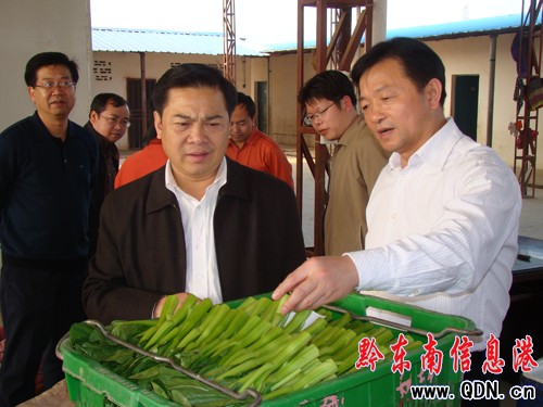 耿生茂到榕江督查指導工作(組圖)