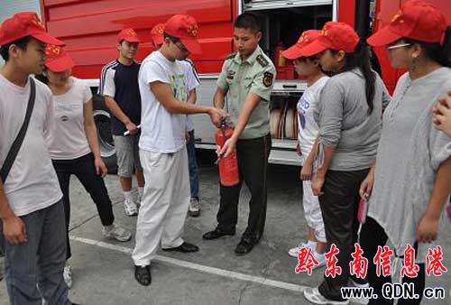 黔東南“119”消防宣傳周 “小紅帽”成為亮點