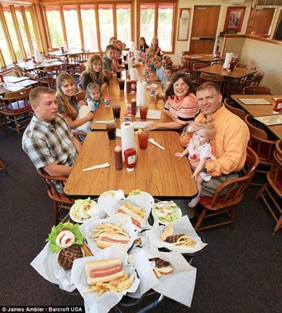 美國夫婦連生18個兒女 自家建起幼兒園(圖)