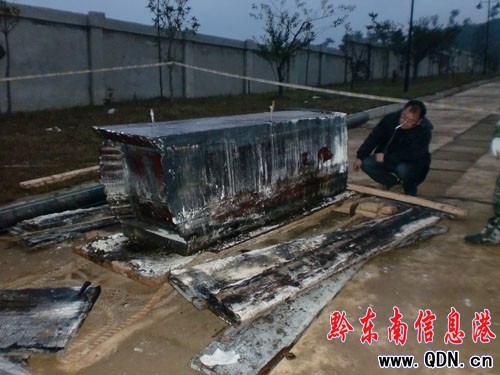 凱里爐山驚現(xiàn)古墓追蹤:專家初定為明代墓(圖)